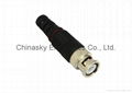 BNC Connector / BNC Solderless Connector with Boot / CCTV Connector / CT5029