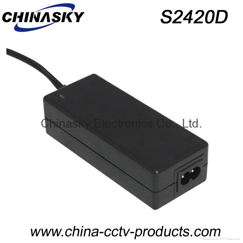 CCTV Power Adapter 24VDC 2A Switching Mode, Desktop 2