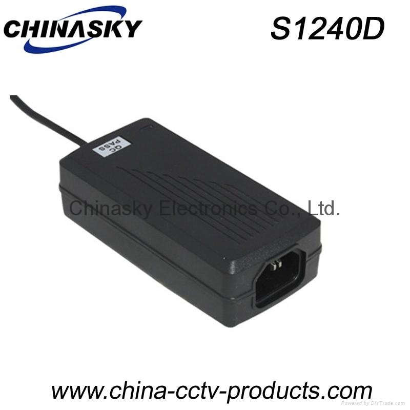 CCTV Power Adapter 12VDC 3A Switching Mode, Desktop