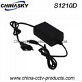 CCTV Power Adapter 12VDC 1A Desktop Type