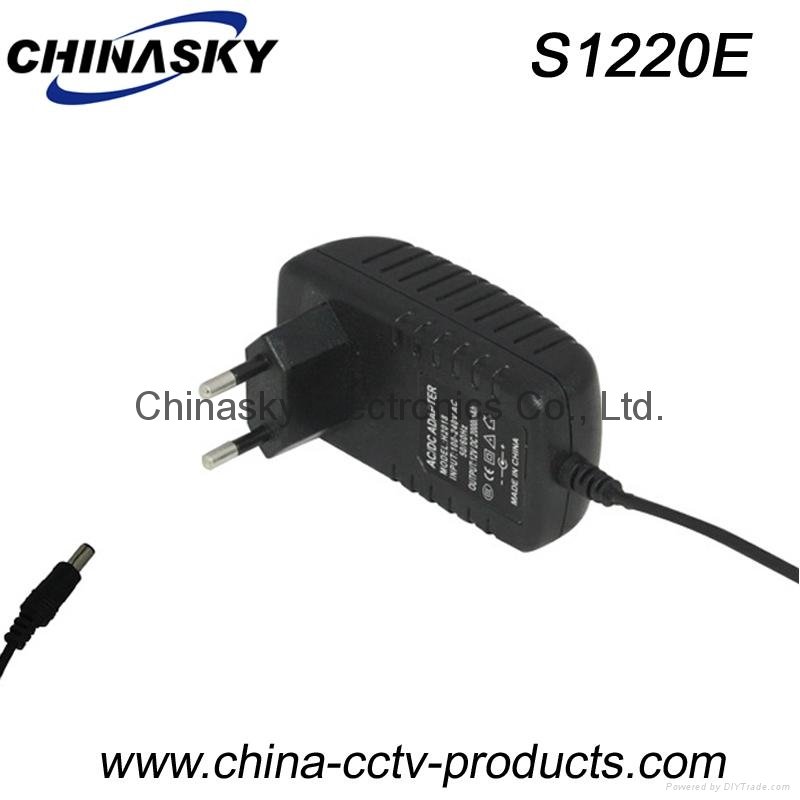 CCTV Switching  Power Adapter 12VDC 2A EU Plug