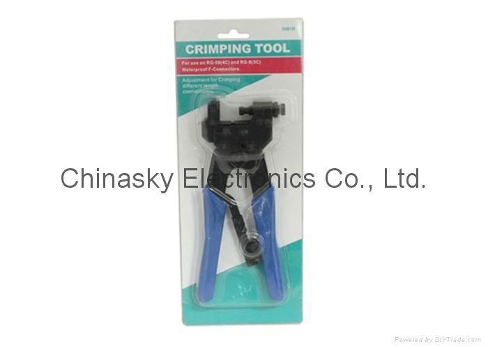 CCTV Compression Tools for Waterproof F Connectors RG59(4C) and RG6(5C)(T5081) 4