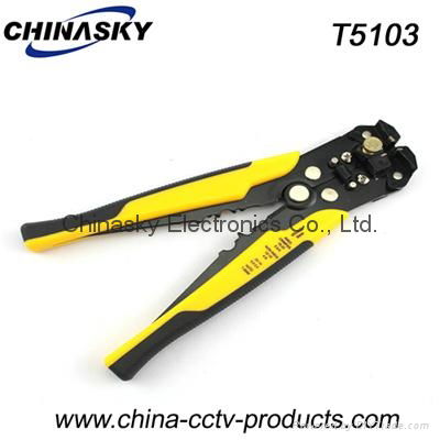 Handle Multi-Function Automatic Coaxial Cable Cutter and Stripper (T5103)