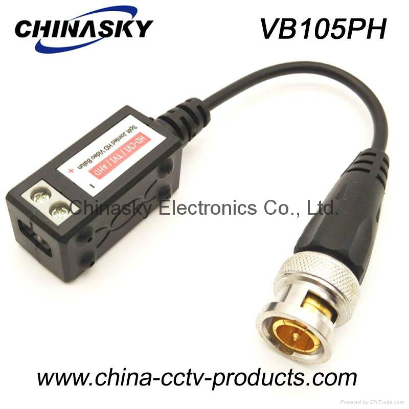 Combinable CCTV video balun, Single Channel Passive HD-CVI balun(VB105PH)   2