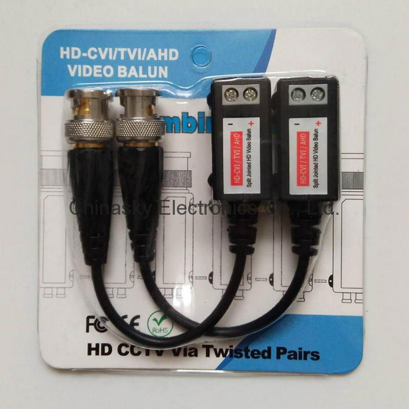 Combinable CCTV video balun, Single Channel Passive HD-CVI balun(VB105PH)   3