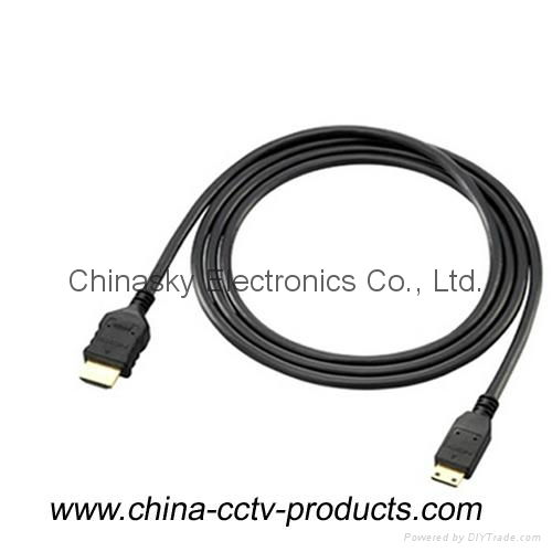 Black Color of High Speed 1.4v HDMI Cable(HDMI1.5MC19C)