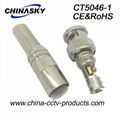 CCTV Male BNC Connector with Screw and