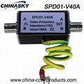 CCTV Security Single Video Lightning Protection Surge Protector (SPD01-V40A)