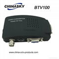 BNC S-Video to VGA Video Converter for CCTV Camera Accessories (BTV100)