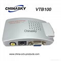 VGA to Vido and S-Video Converter for CCTV (VTB100)