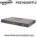 16FE POE + 2GE + 2SFP CCTV POE Switch POE1622SFP-2 1