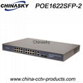 16FE POE + 2GE + 2SFP CCTV POE Switch