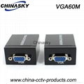 VGA To RJ45 Signal Extender CAT-5e/6 Cable 60M Converter (VGA60M) 1