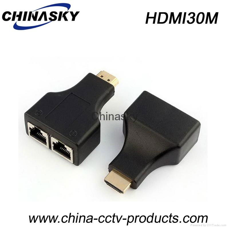30M HDMI Converter For 1080p Via cat5e/6 Cable (HDMI30M)