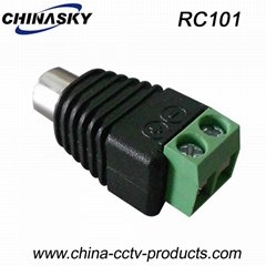 CCTV BNC Connector ﻿RCA Female Connector with Screw Terminal（RC101）