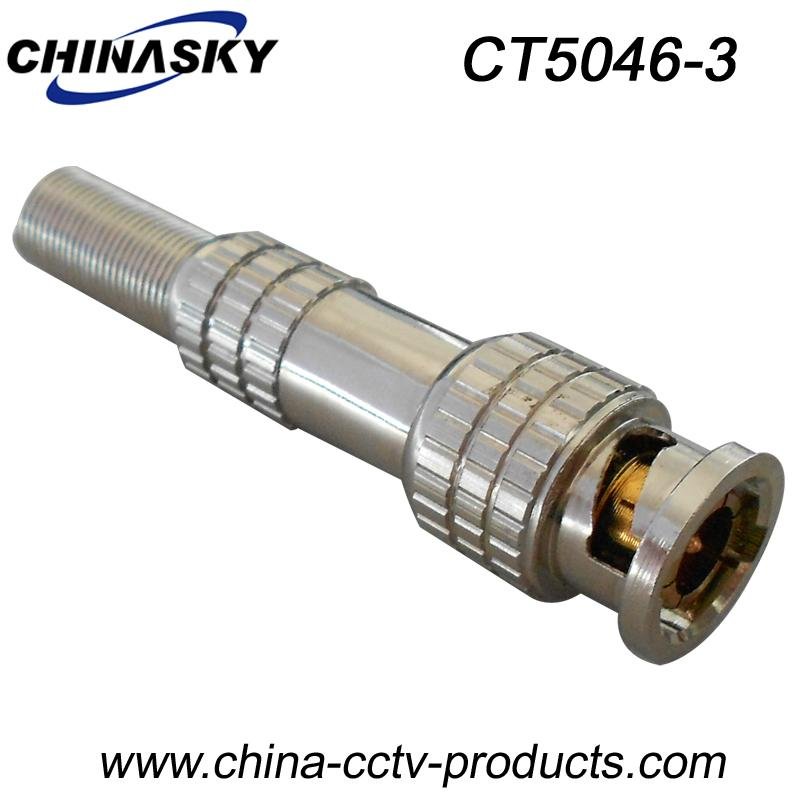 BNC Male Connector with Screw and Long Metal(CT5046-3) 2
