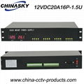 16 Channel 20 Amp 1.5U Rack Mount 12V DC Led display(12VDC20A16P-1.5U)  1