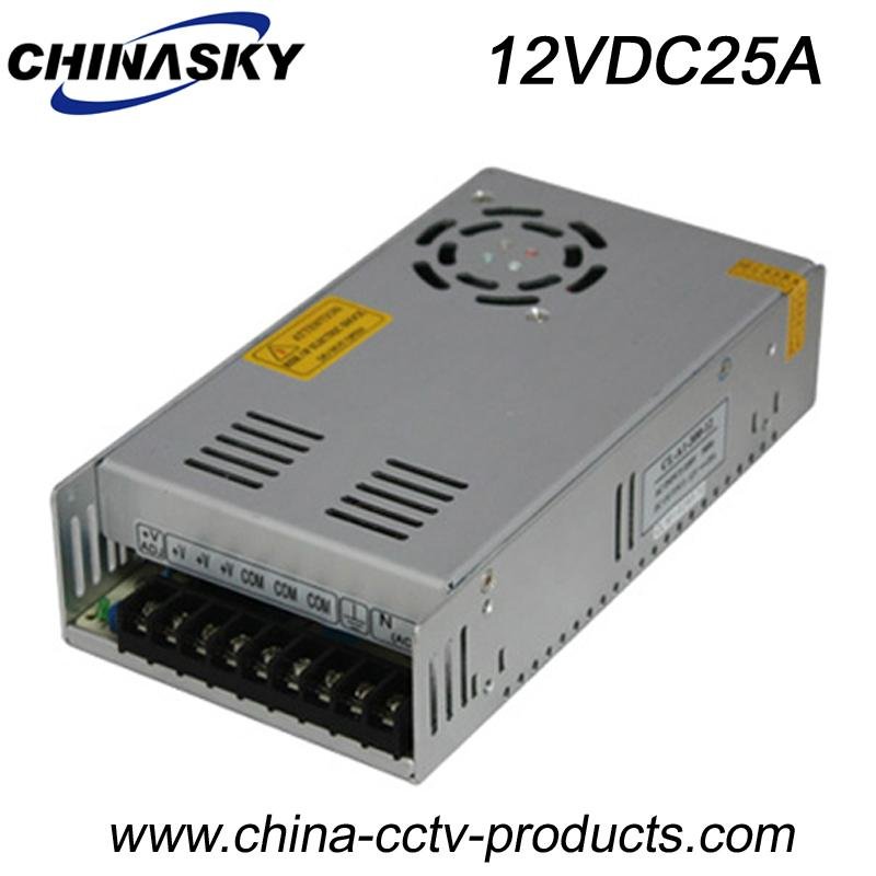 12VDC 25A CCTV Switching Power Supply (12VDC25A)