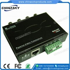 Hot Sale 8MP Passive 4ch Coax UTP HD Video Balun Connector Transceiver rj45 VB30