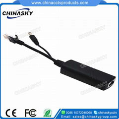 PoE Splitter 24V to 12V, 10/100Mbps