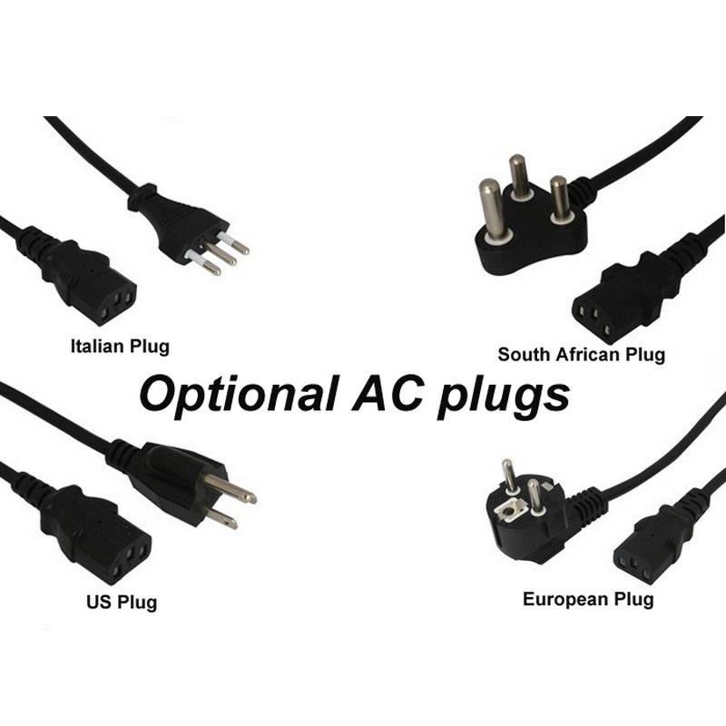 Optional AC Plugs