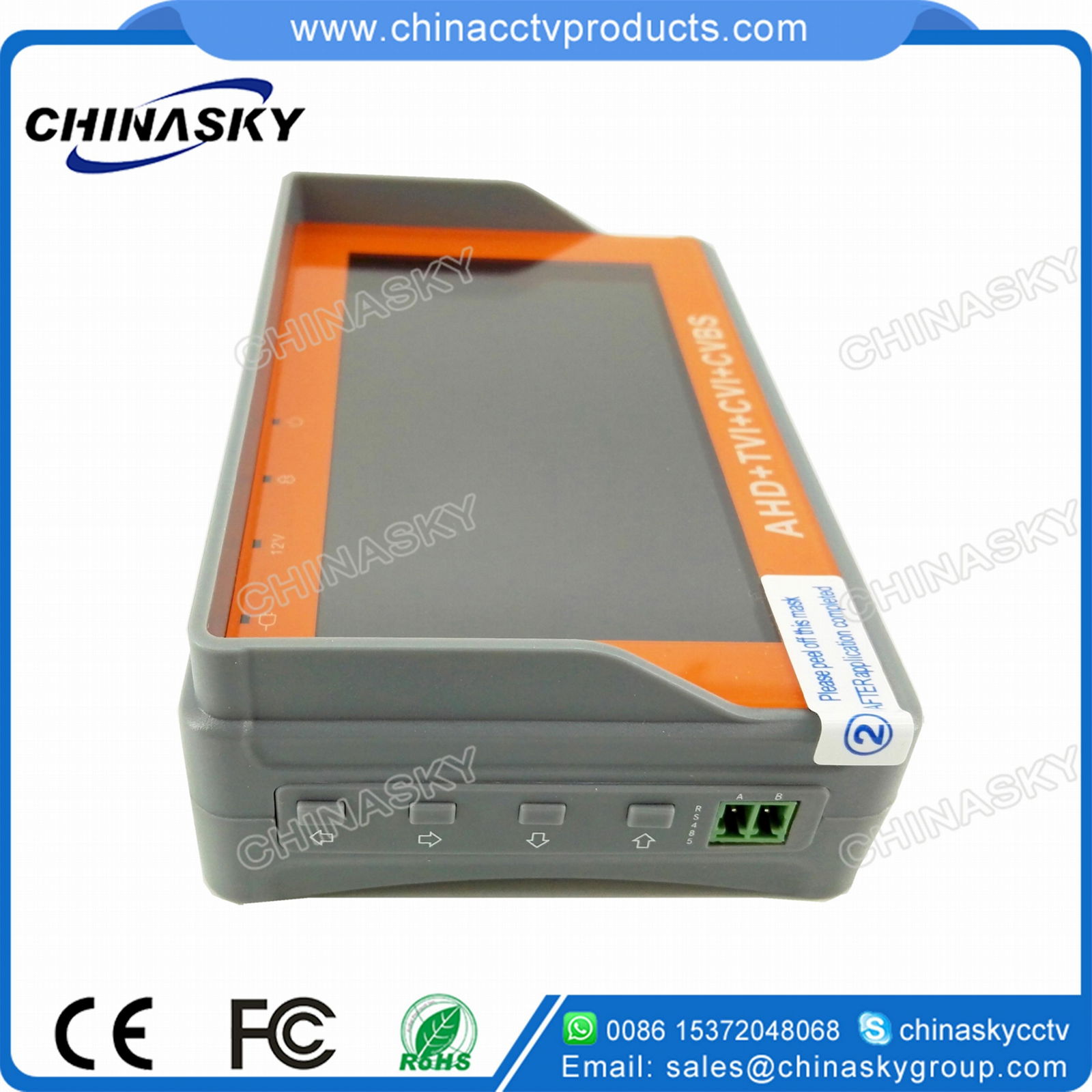 4.3'' TFT-LCD CCTV  Tester (CT600HDA) 5