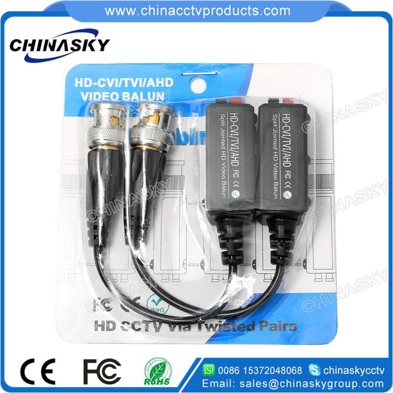 Combinable HD-CVI/TVI/AHD Passive Video Balun, HD Camera video balun(VB109PH) 3