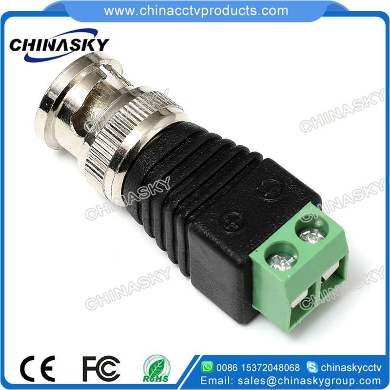 BNC Male Connector to Terminal Screws / CCTV Camera Connector (CT120) 3