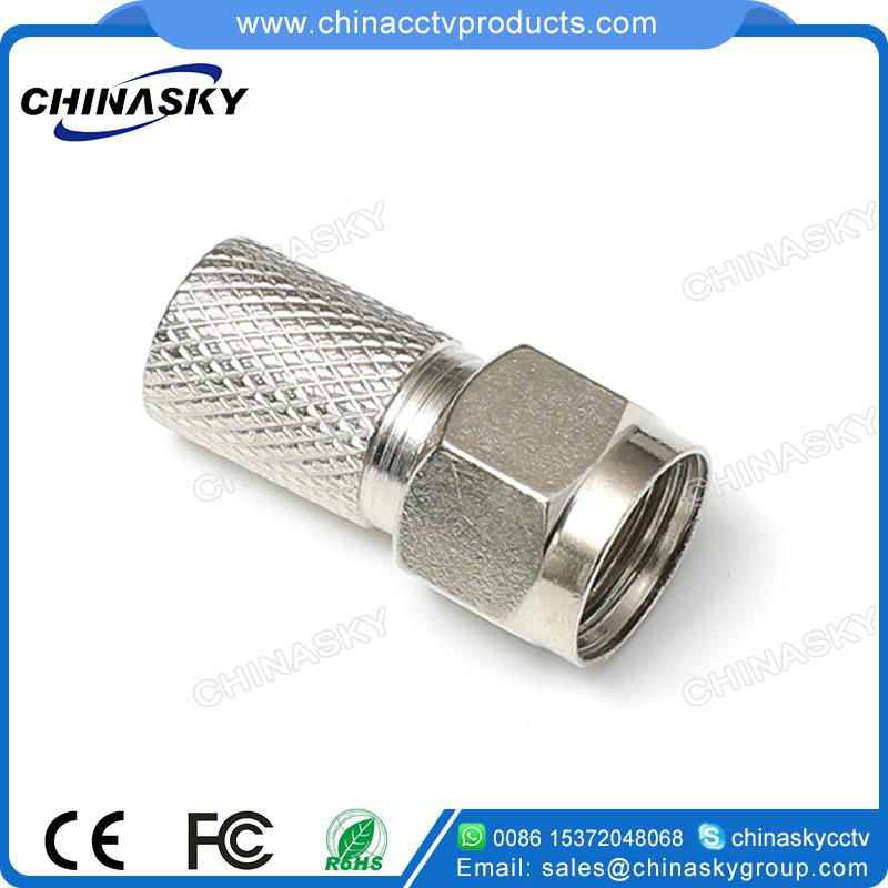 F Male Twist-On ConnectorCCTV F adapter / (CT5076) 4