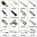 CCTV BNC Connector, BNC Male Crimp on Connector, 3 pieces, CCTV Connector CT5045 19