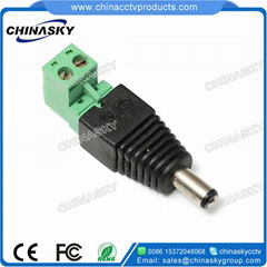 CCTV  Power Connector / Male DC plug / Screw Terminals plug PC100