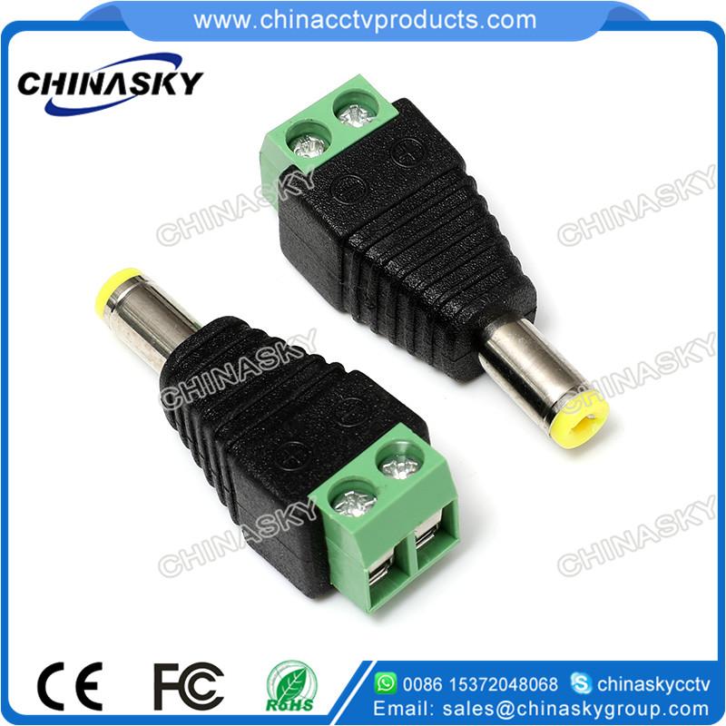 CCTV Power Connector / DC power connector Male  plug with Screw Terminal(PC103) 3