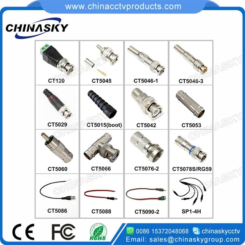 CCTV Power Connector / DC power connector Male  plug with Screw Terminal(PC103) 4