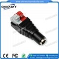 Female CCTV Power Connector with