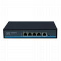 4 Ports Full Gigabit CCTV POE Switch With 1 Gigabit Uplink POE0410B-3