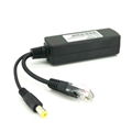 ﻿802.3af/at Pd Splitter, PoE Splitter DC12V, 10/100Mbps Isolated 1