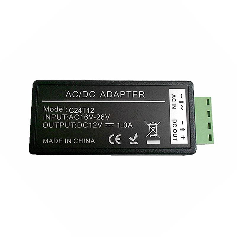 24VAC To 12VDC Convertor For CCTV Security Camera (C24T12)