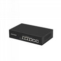 4 Ports 100Mbps PoE Network Switch with