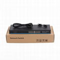 16 Ports 10/100/1000Mbps Ethernet Switch with RJ45 port (SW16G)