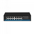 16 Ports 10/100Mbps Ethernet Switch with