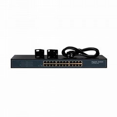 24 Port Enhanced Full Gigabit Industrial Ethernet Switch (SW24G)