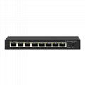 1000Mbps 8 Ports Managed Ethernet Switch