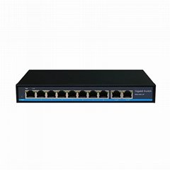 10/100/1000Mbps 10 Port Full Gigabit Ethernet Switch (SW10G)