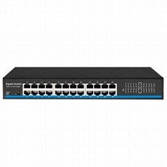 1000Mbps 24 Port RJ45 Full Gigabit Ethernet Switch (SW24GS)