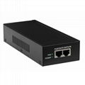 Dual CCTV 65W 1G/2.5G/10G POE Injector  Power Over Ethernet 220V(Metal Case)