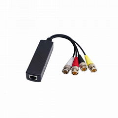 4 Channel Passive HD Analog Video balun for 8mp Cctv Cameras video Transceiver