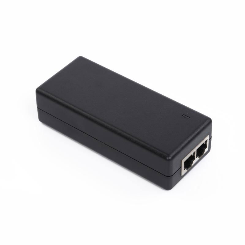 Dual 2 Port Power over Ethernet Gigabit PoE Injector 48w 802.3af/at/POE++ 4