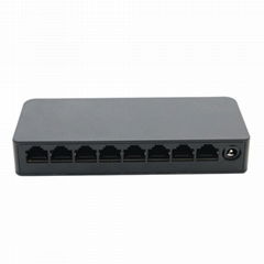 8 Ports 1000Mbps Plastic Case Ethernet Switch Gigabit Switches 5V 1A(SW08GSPS)