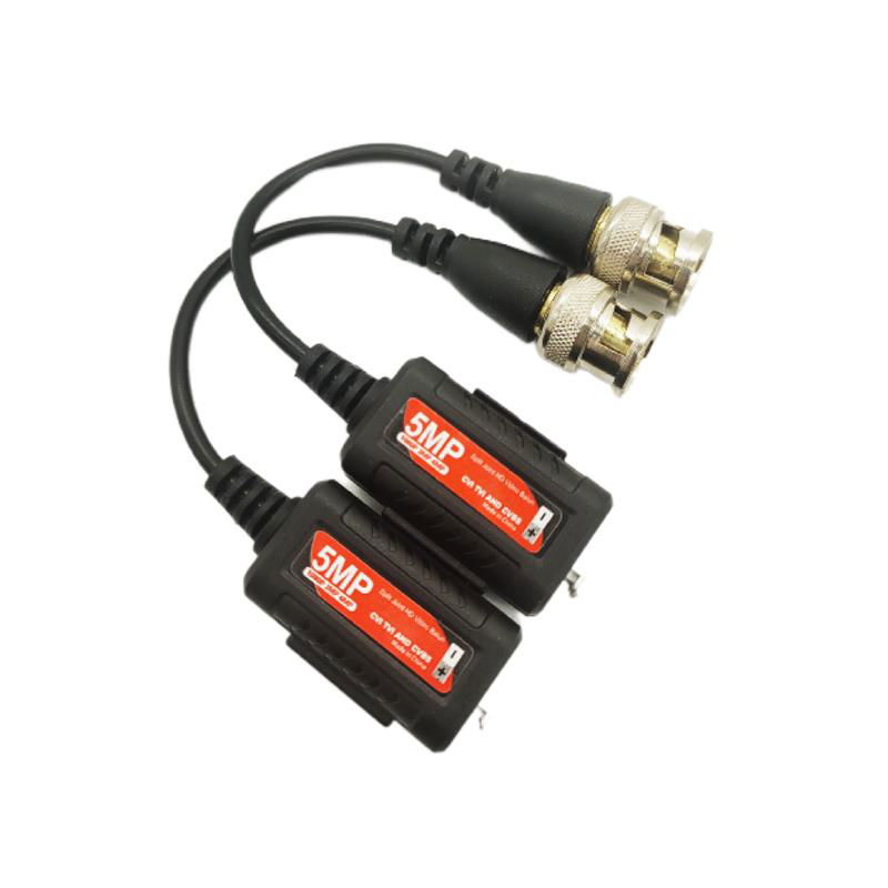 New Product 5MP Passive CCTV RJ45 To BNC Balun HD-CVI/TVI/AHD Video baluns 