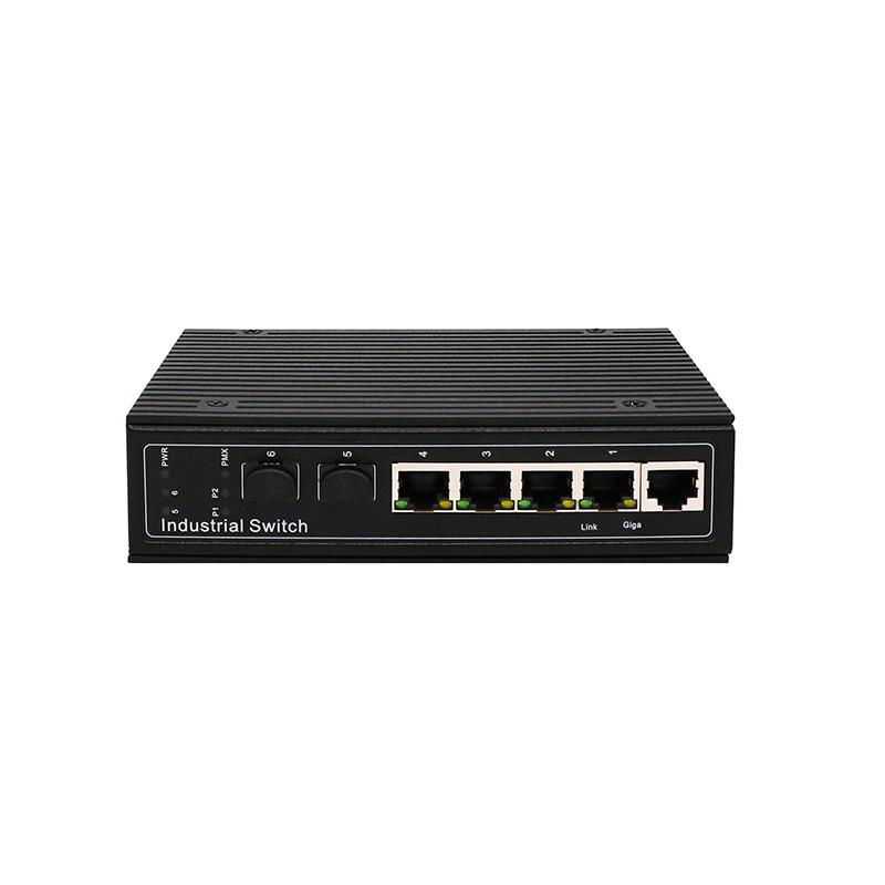 OEM 250m 4 8ports CCTV Unmanaged Managed Industrial Network Ethernet PoE Switch  2
